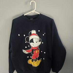 Disney Navy Mickey Mouse Sweatshirt